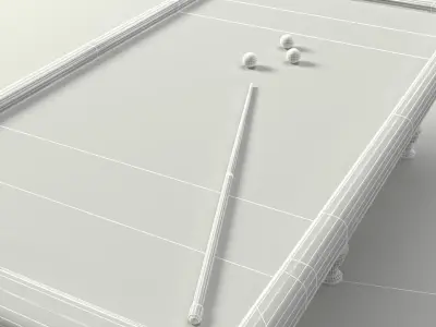 pool table Free 3D model