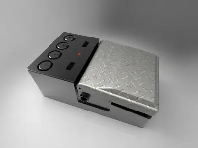 Guitar pedal Free 3D model