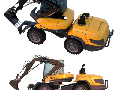 mecalac 12 mxt 3D model