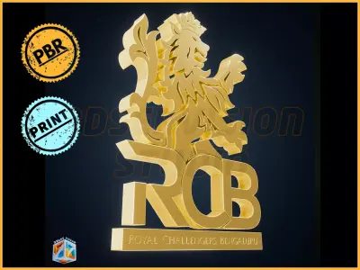 Royal Challengers Bengaluru 3D model