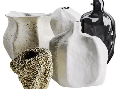 Vase Decor Low-poly 3D model buy