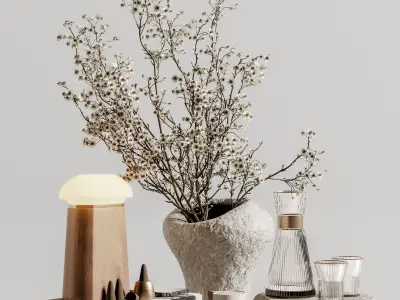 decorative set 136 3D model