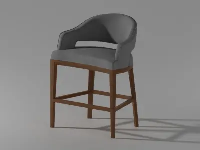 High and low stool Flicker by Artefacto 3D model