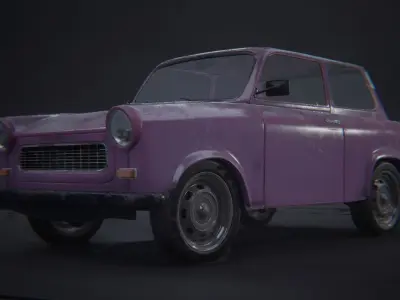 Trabant 601 3D model