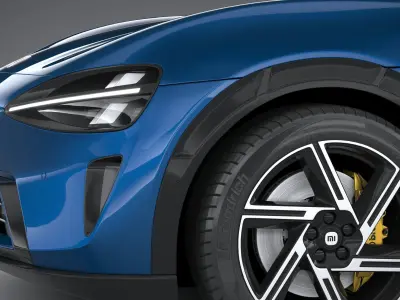 Xiaomi YU7 2025 3D model