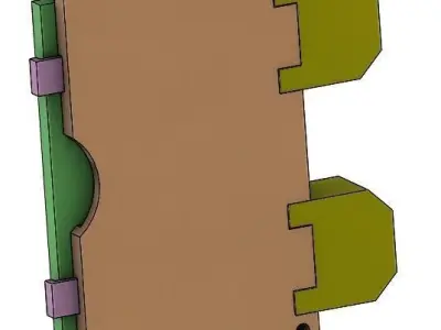 H MOBILE PHONE CONTAINER DESIGN PLAN FOR 3D PRINTING Free 3D print model