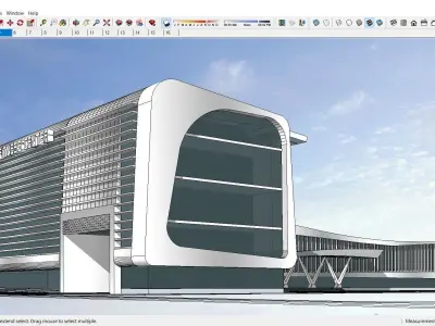 Sketchup Sport - Stadium 110 3D model