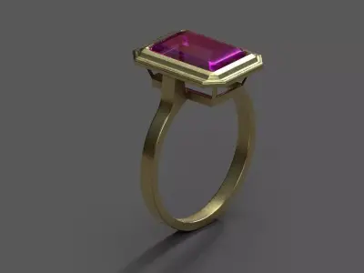 High-Quality 3D Ring Model 3D model