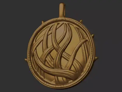 Cerulean Seed Talisman Elden Ring Free 3D print model