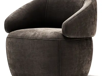 AGORA Armchair By Missana 3D model