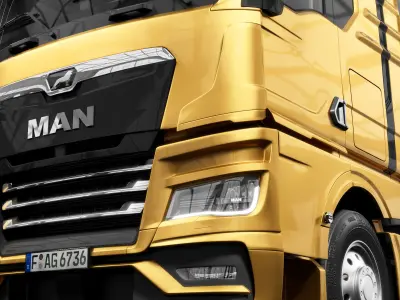 MAN NEW TGX 3D model