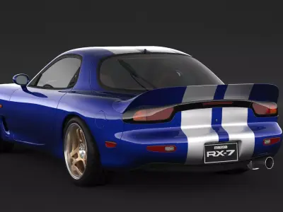 Mazda RX-7 Viper 3D model