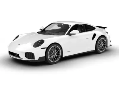 Porsche 911 Carrera Turbo S Aero 2026 3d model 3D model