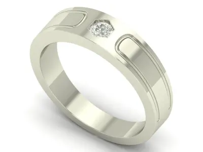 Mens Ring 3D print model
