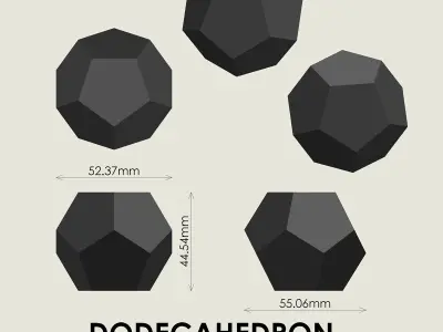 Dodecahedron  3D print model