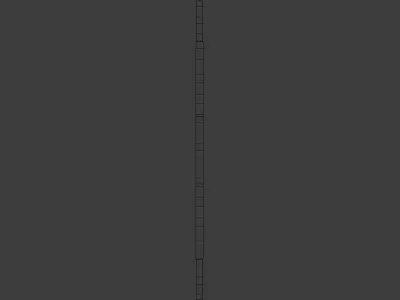 Snowflake Low-poly 3D model