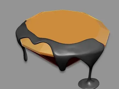 gem table 3D model