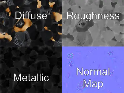 Dynamic Gibbon Primate model pack Low-poly 3D model