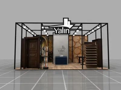 Door Firm Modular Stand 07 3D model