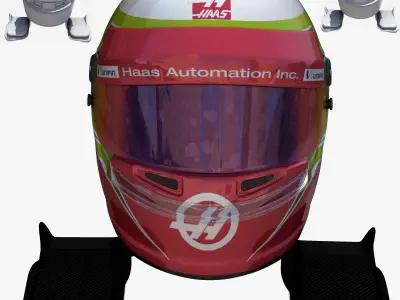 Gutierrez Helmet 2016 Low-poly 3D model