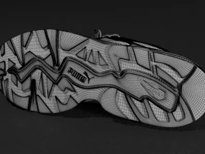 Puma BOG Sock Ice Cream 3D model