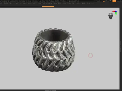 vase 3d print 341 3D print model