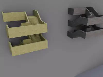 Miniature 3D Printing Structure Type-4 3D model