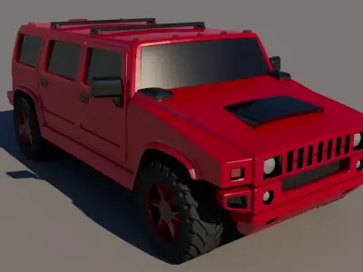 hummer suv 3D model