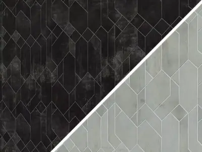 Tiles ATLAS CONCORDE BOOST Mosaico Shapes 3D model