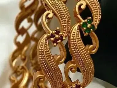 bracelet ornate gold 3D print model