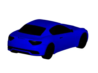 Maserati Gran Turismo  3D model