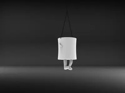 WALKING PLANTER Free 3D model