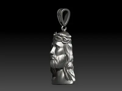 JESUS PENDANT 3D print model buy
