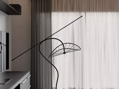 AURA Flow Lamp  3D model