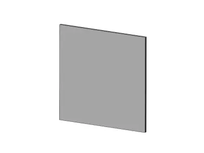 Undulated wave 3d decor wall relief N03 3D print model