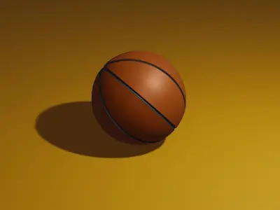 basketball 3D model get