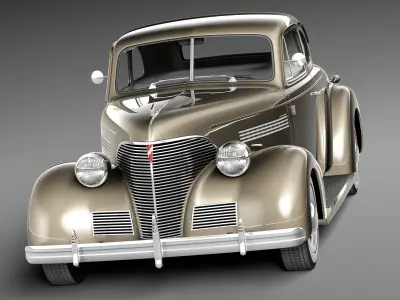 Chevrolet Coupe 1939 3D model