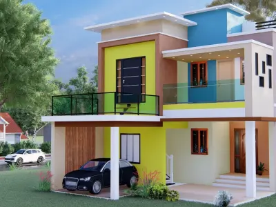 House 61 3D model