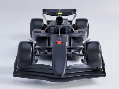 F1 2025 RB21 Formula 1 Race Car Low-poly 3D model Low-poly 3D model