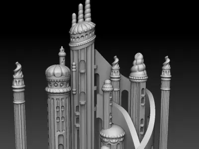 Atlantica little mermaid 3D print model