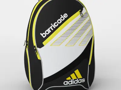 Backpack Adidas barricade 3D model