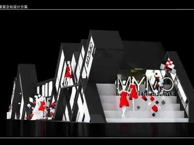 Exhibition - Area - 36X6-3DMAX2009-07 3D model