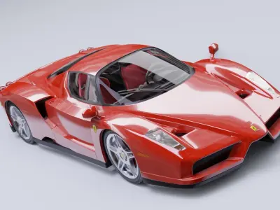 Ferrari Enzo model in Blender 3D 3D model