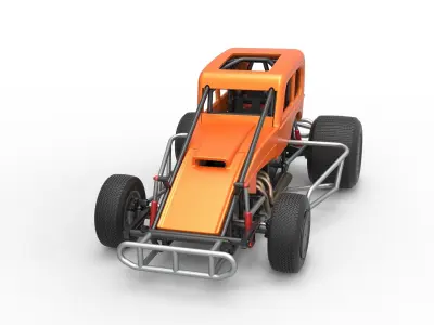 Super rod Scale 1 to 25 3D print model