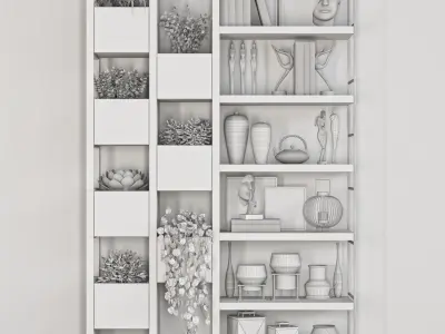decorative set 40 3D model