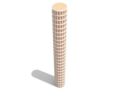 Bagnoli Industrial Tower 3D model