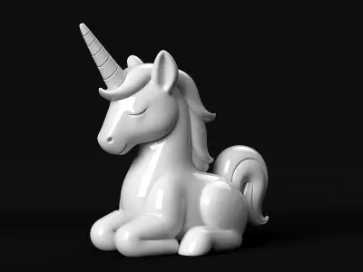 Unicorn 3D print model