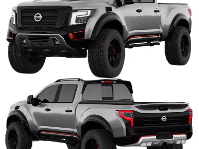 Nissan Titan Warrior 3D model