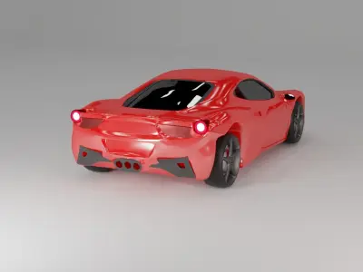 Ferrari 458 Italia 3D model