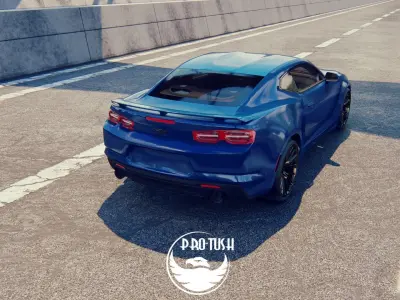 camaro 2020  3D model